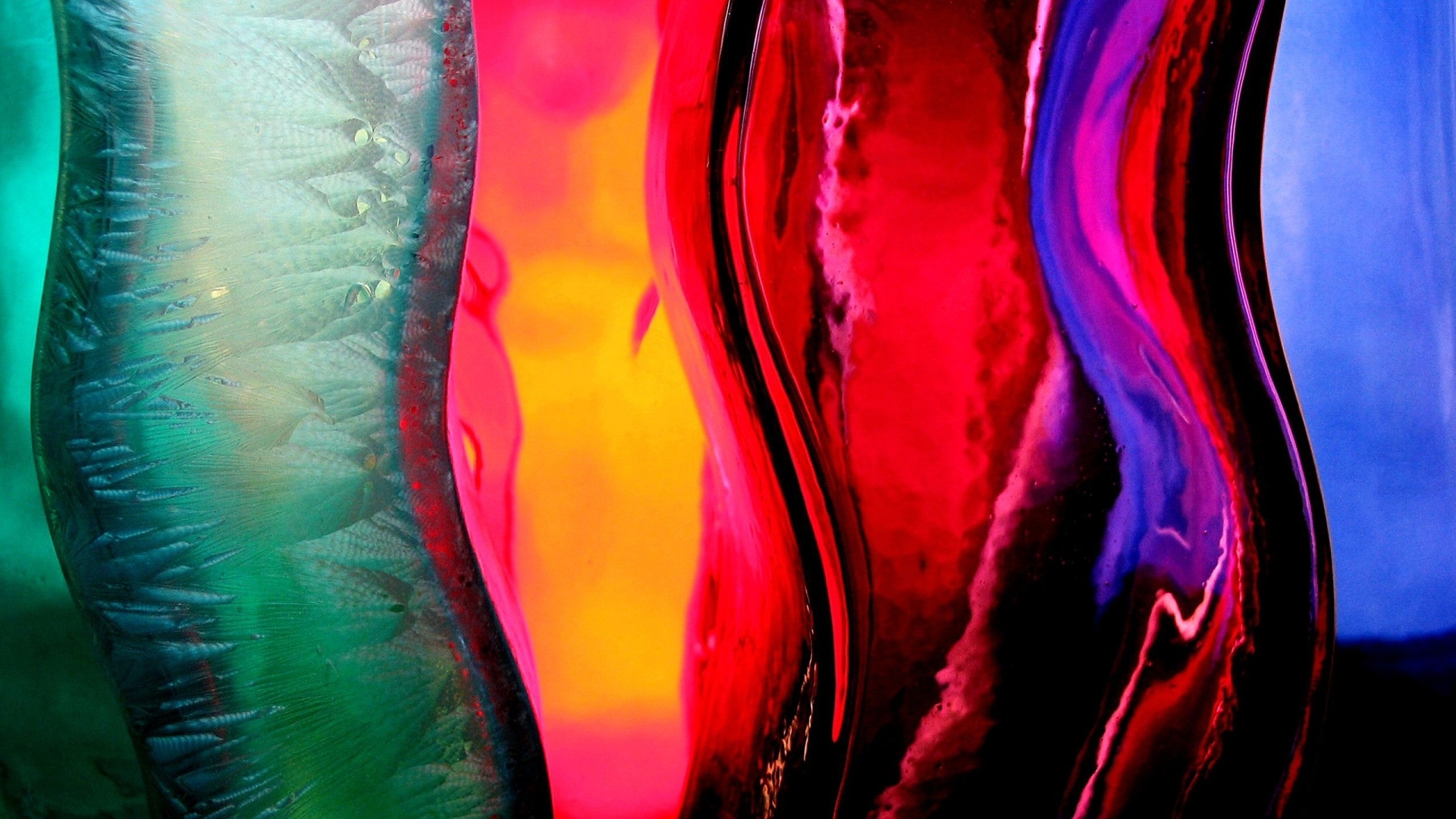 Wallpaper Band, Multi-colored, Glass, Liquid HD