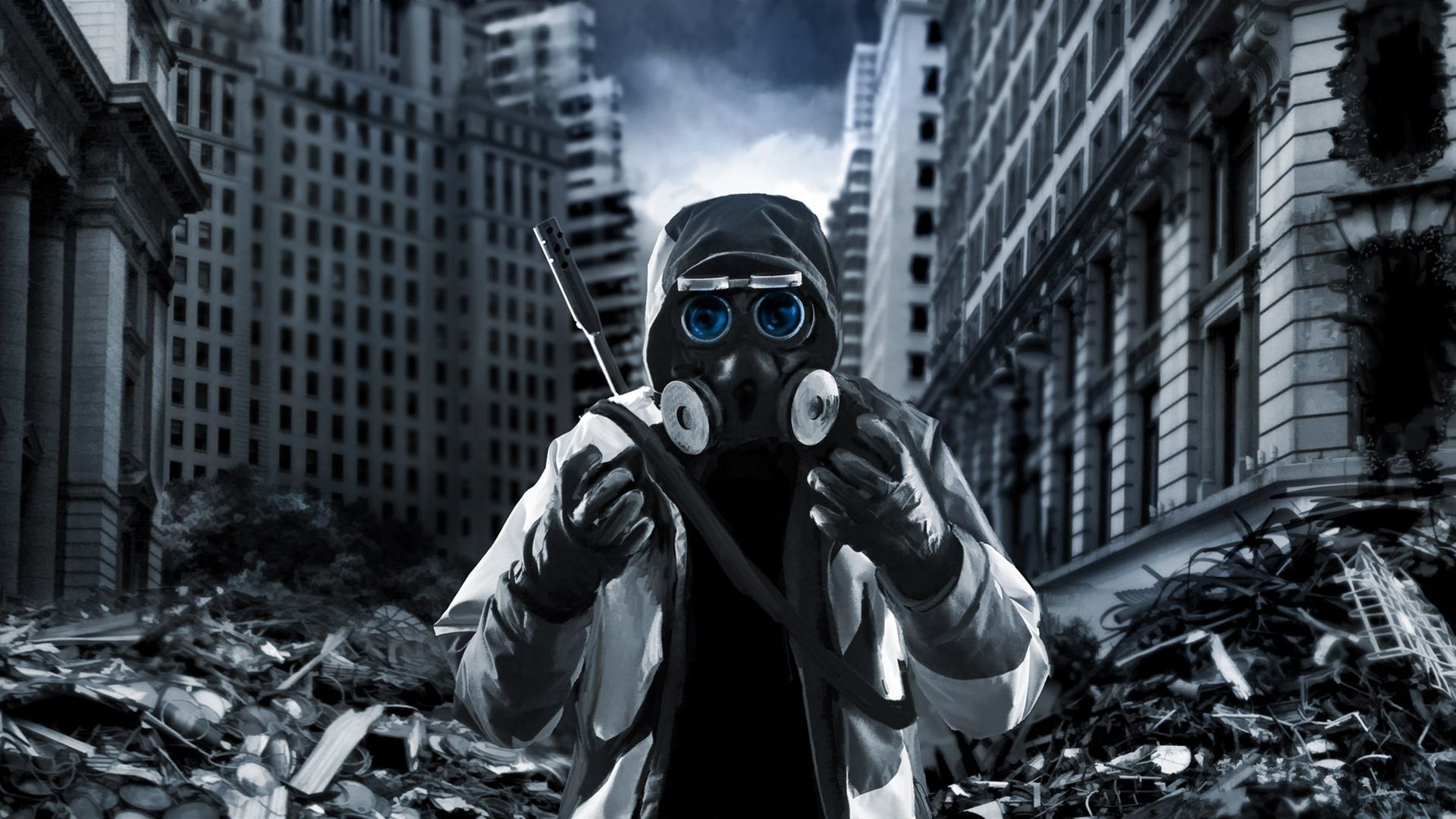36 Gas Mask HD Wallpapers | Backgrounds - Wallpaper Abyss - Page 2