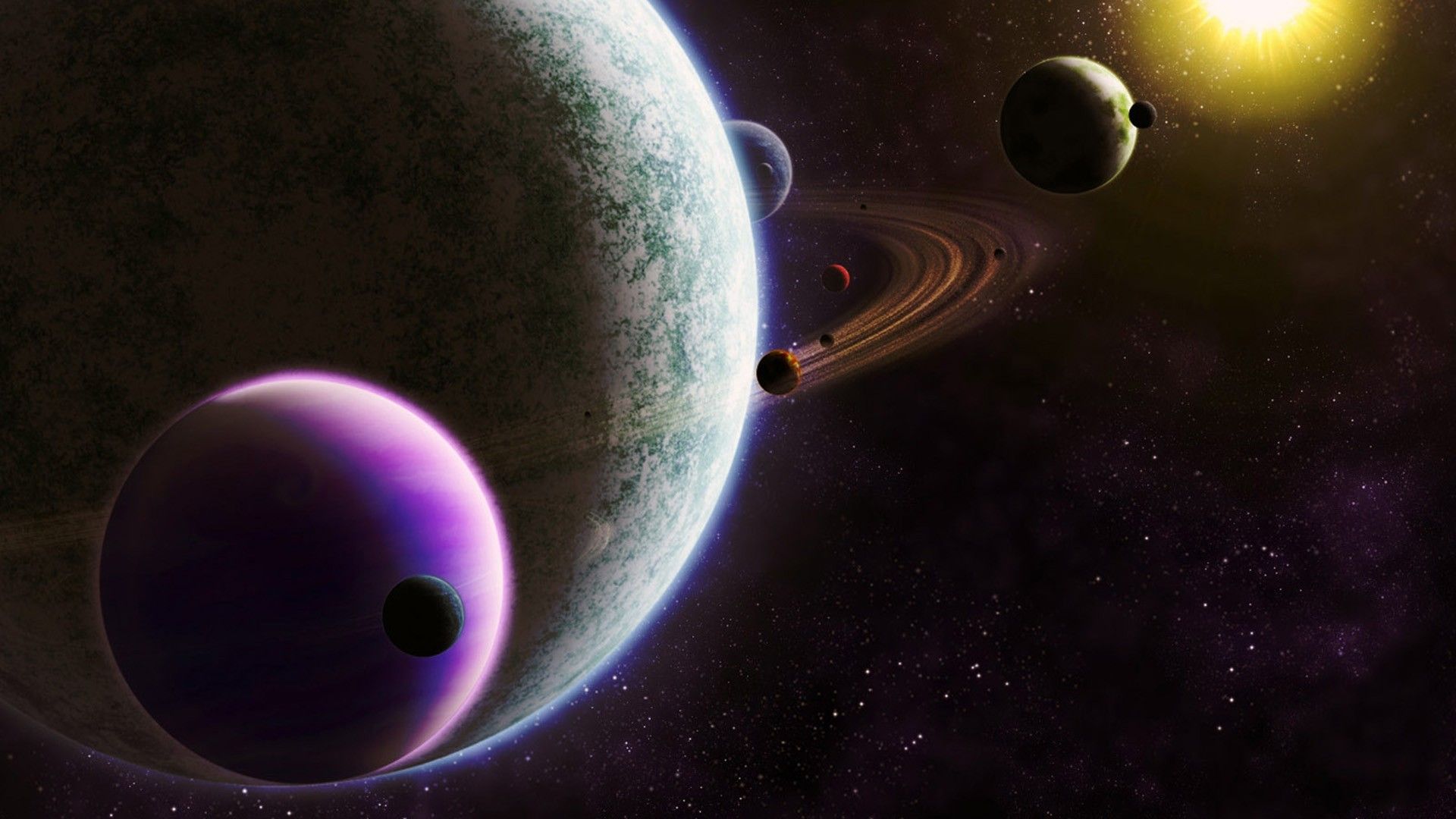 Solar System Hd Wallpaper - Pics about space