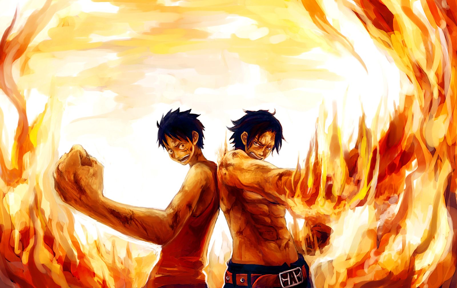 One Piece Ace Free Wallpapers 10409 - HD Wallpapers Site