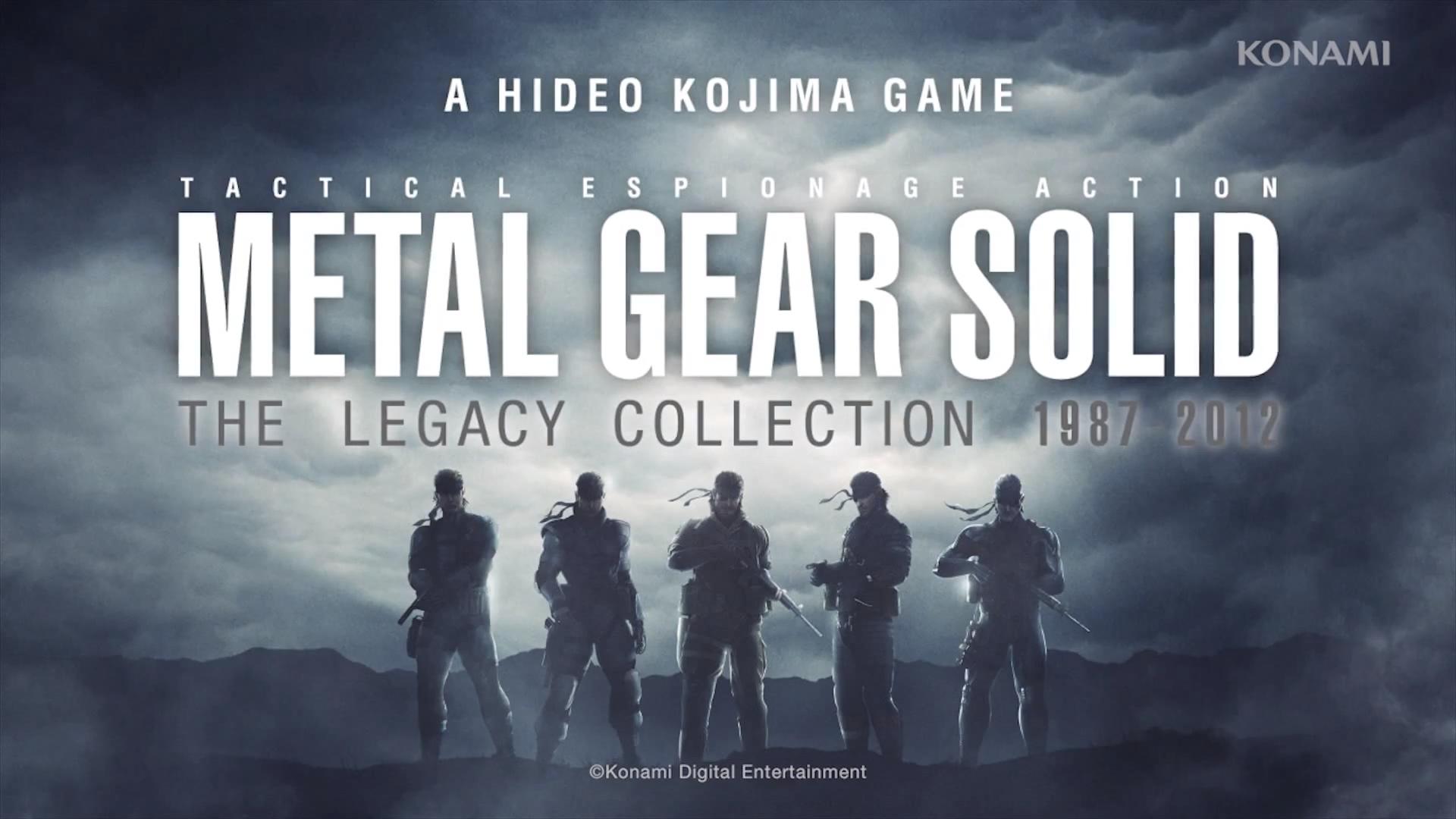 MGS Legacy Collection Desktop Background - 1920x1080 : metalgearsolid