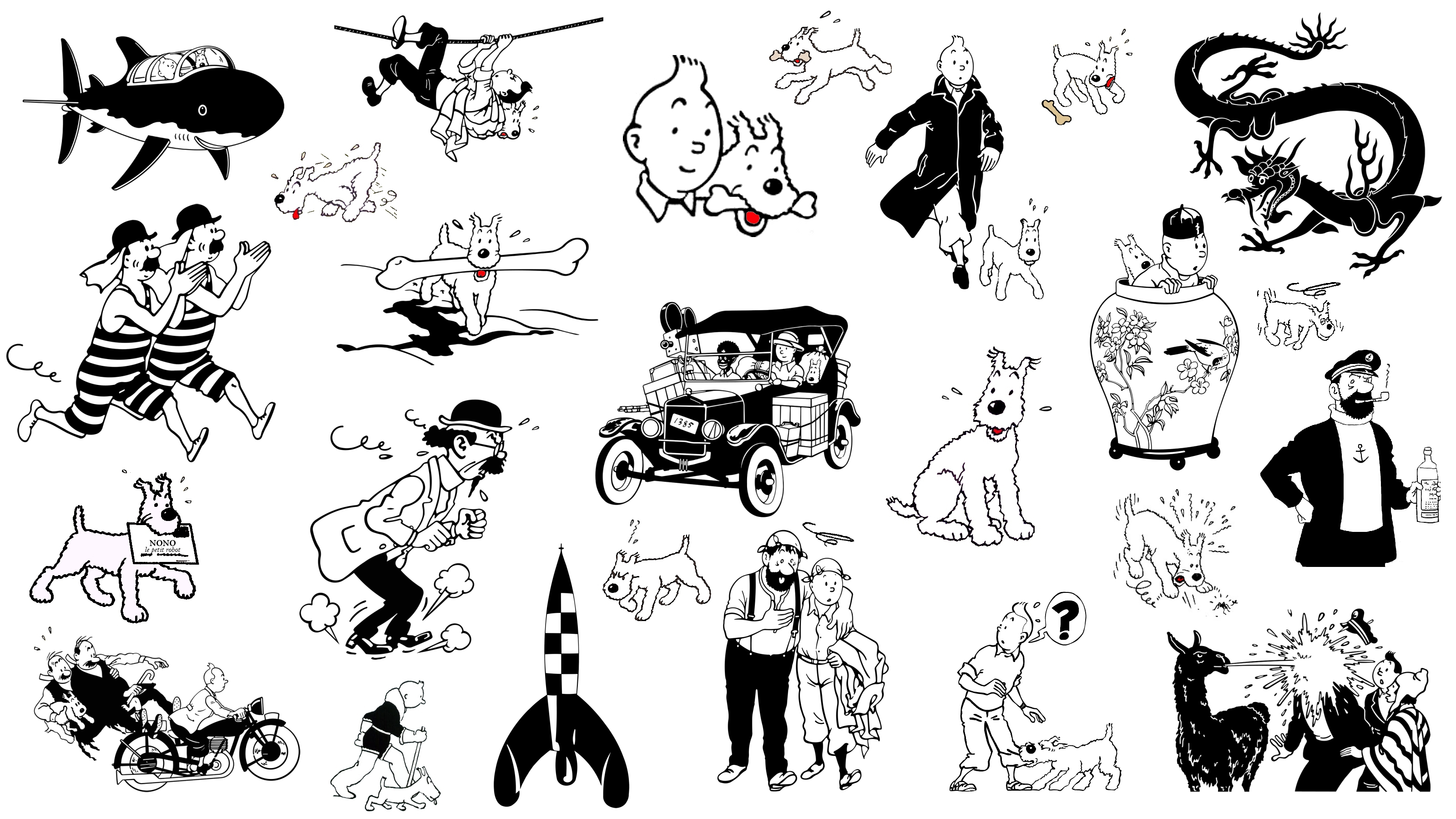 Tintin - Tintin Wallpaper 32261111 - Fanpop