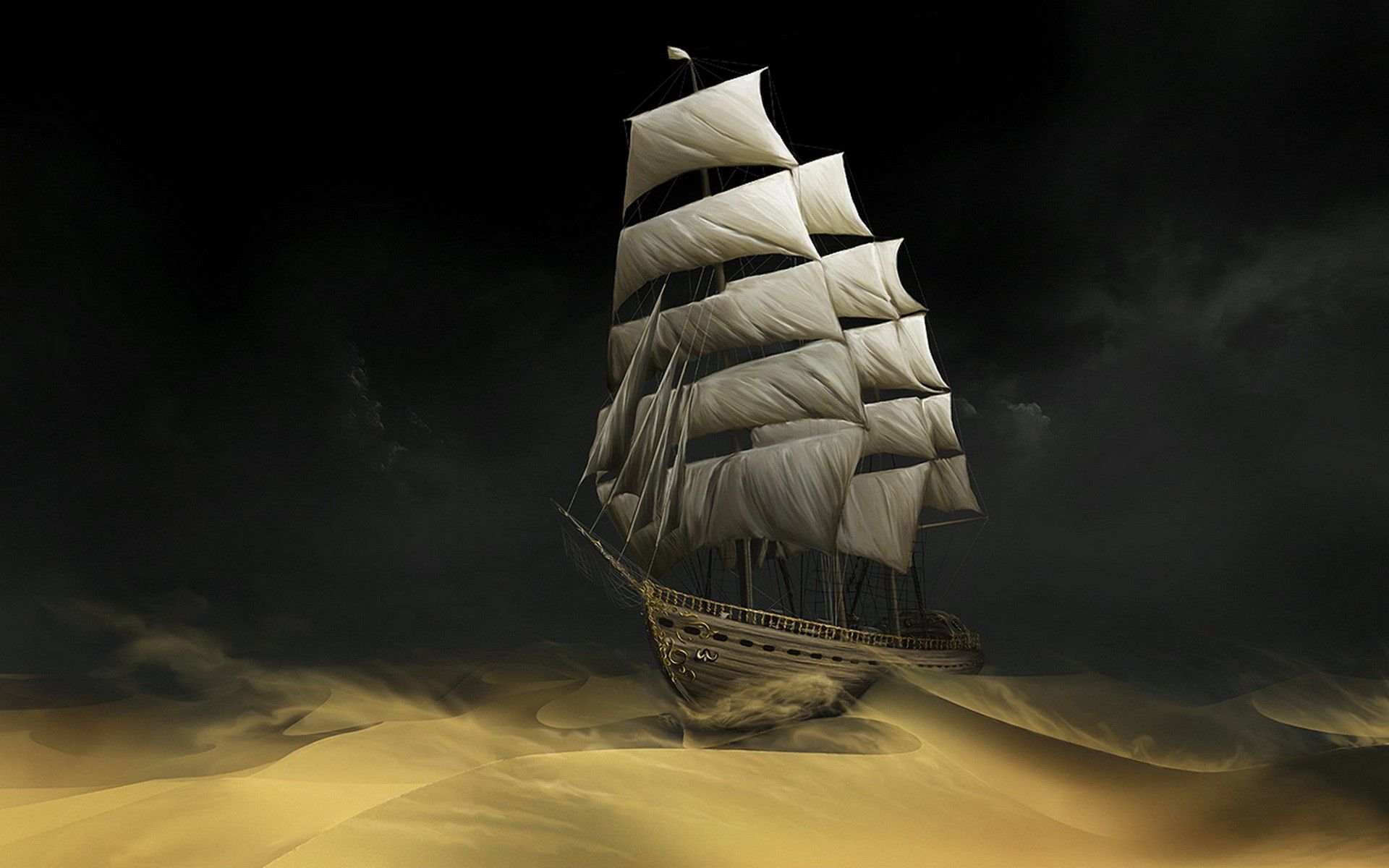 Ships sail ship sails The Adventures Of Tintin wallpaper