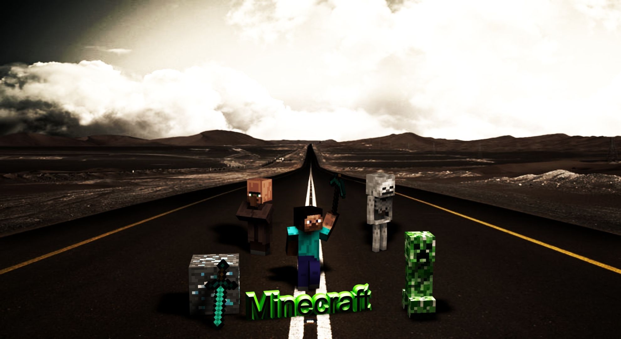 Minecraft Wallpaper [1080p] - Other Fan Art - Fan Art - Show Your ...