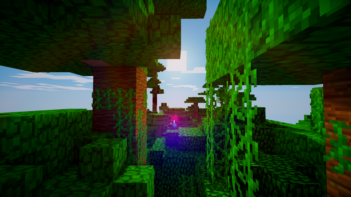 Minecraft wallpaper 1080p 5 'Simple Jungle' by Legendtish on ...