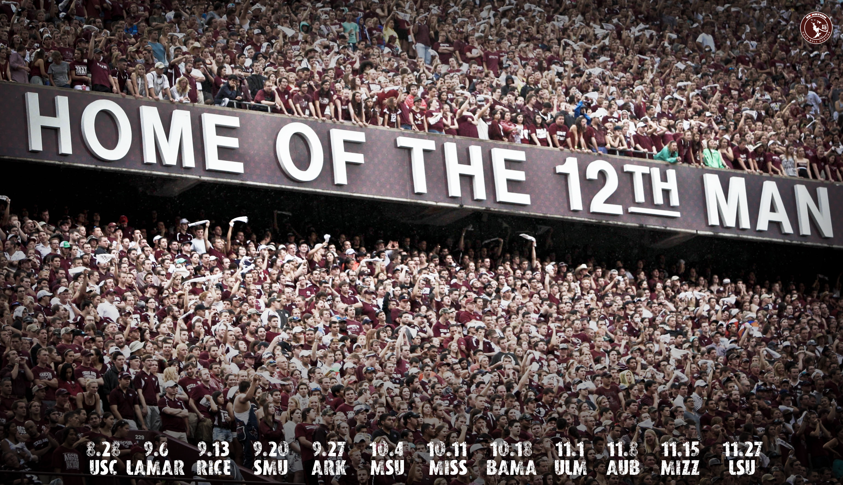 Aggie Football Wallpapers Round 2 - Good Bull Hunting