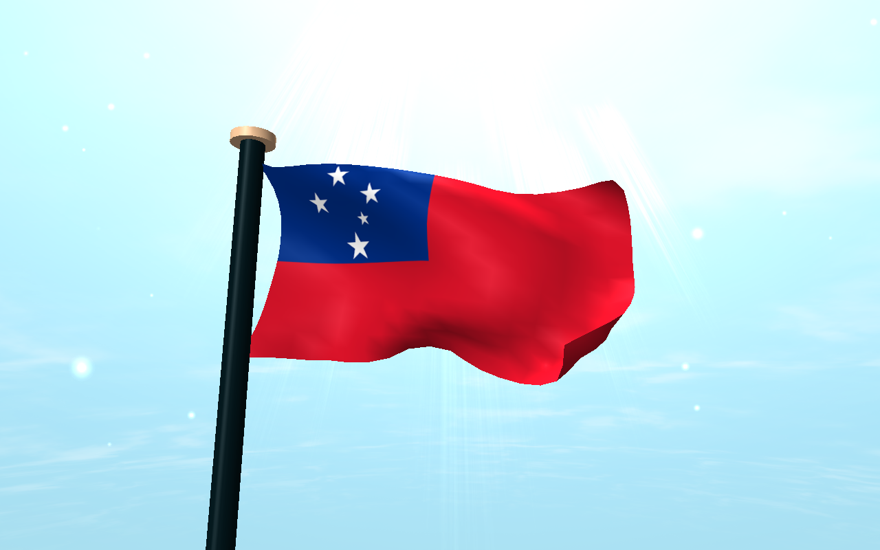 Samoa Flag 3D Free Wallpaper - Android Apps on Google Play