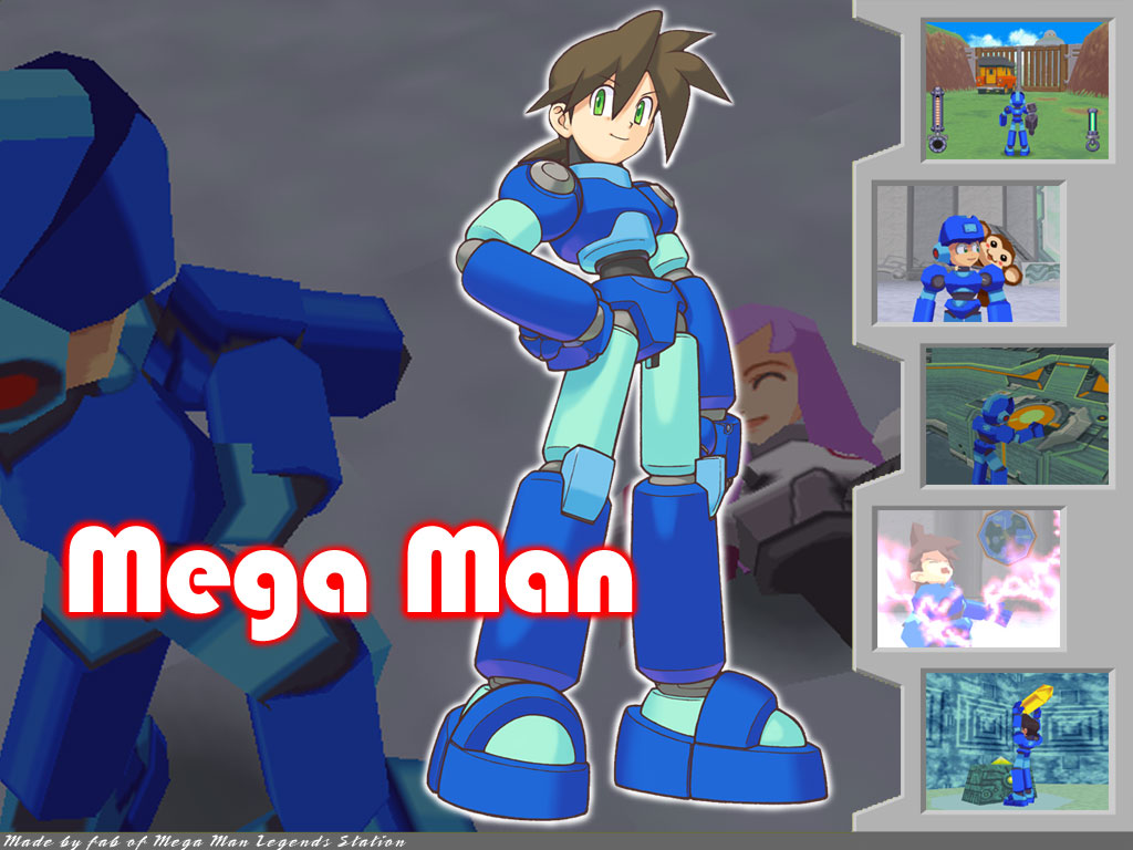 Mega Man Legends Station = Mega Man Legends Wallpapers