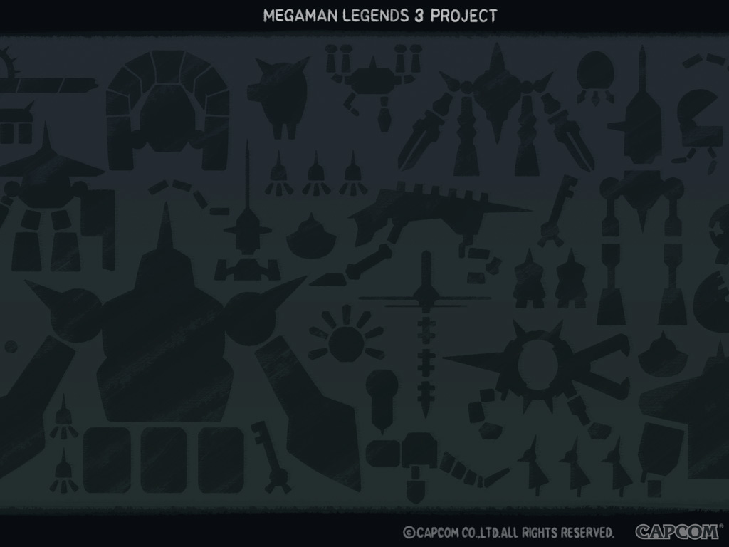 Mega Man Legends 3 Project Reaverbot wallpaper. - Tiny