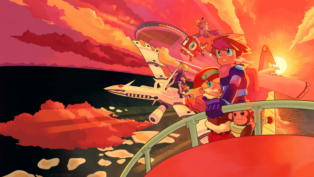Mega Man Legends 2 - To the Moon by tsukuru yume on DeviantArt
