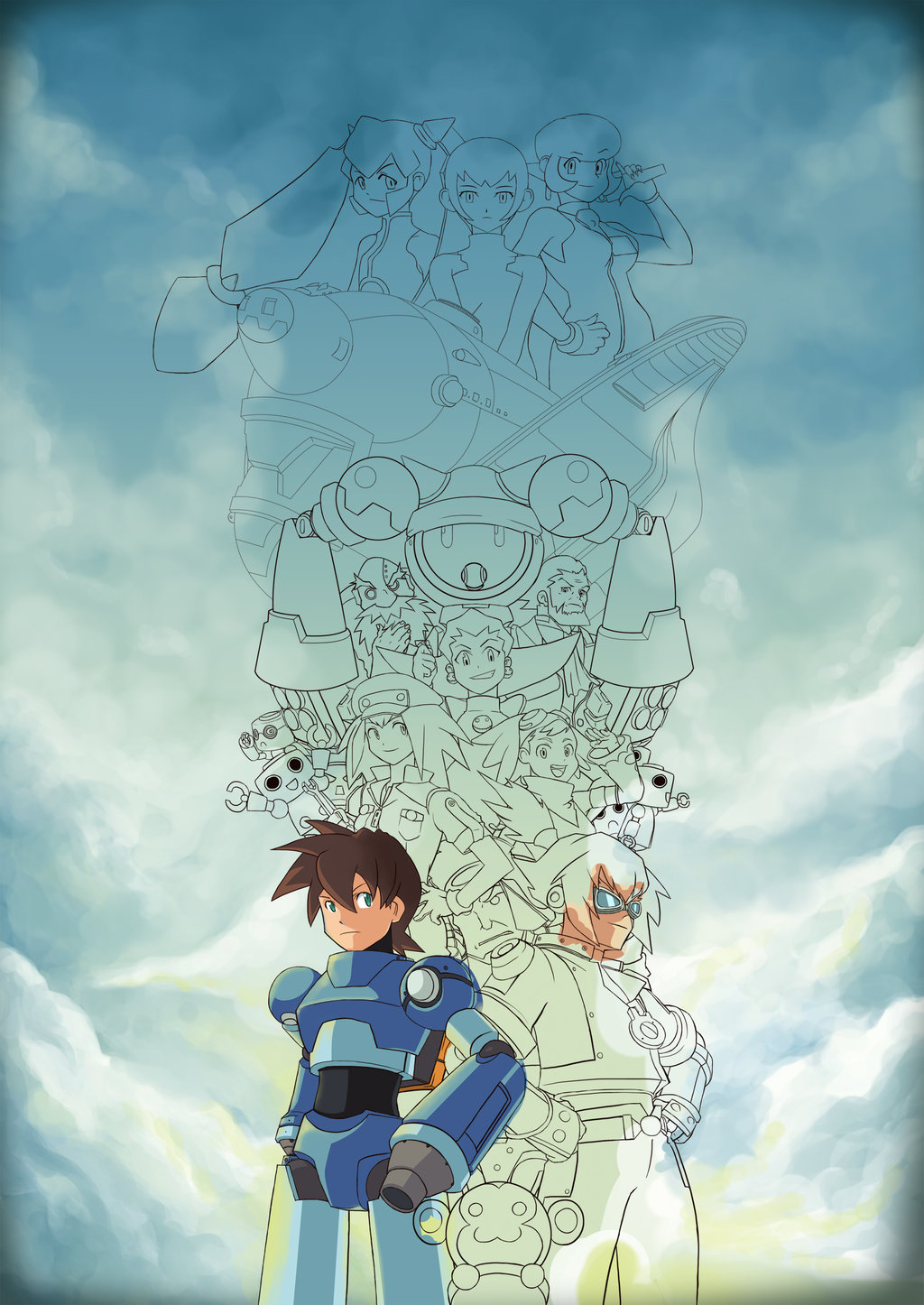Tribute To Megaman Legends by Springs on DeviantArt