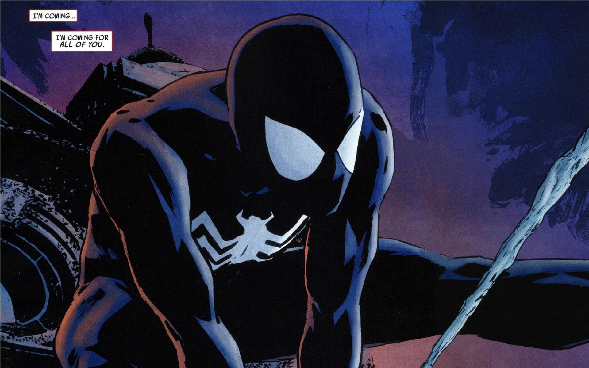 ComicSaturday Spider Man Black Suit - WTFGamersOnlyWTFGamersOnly