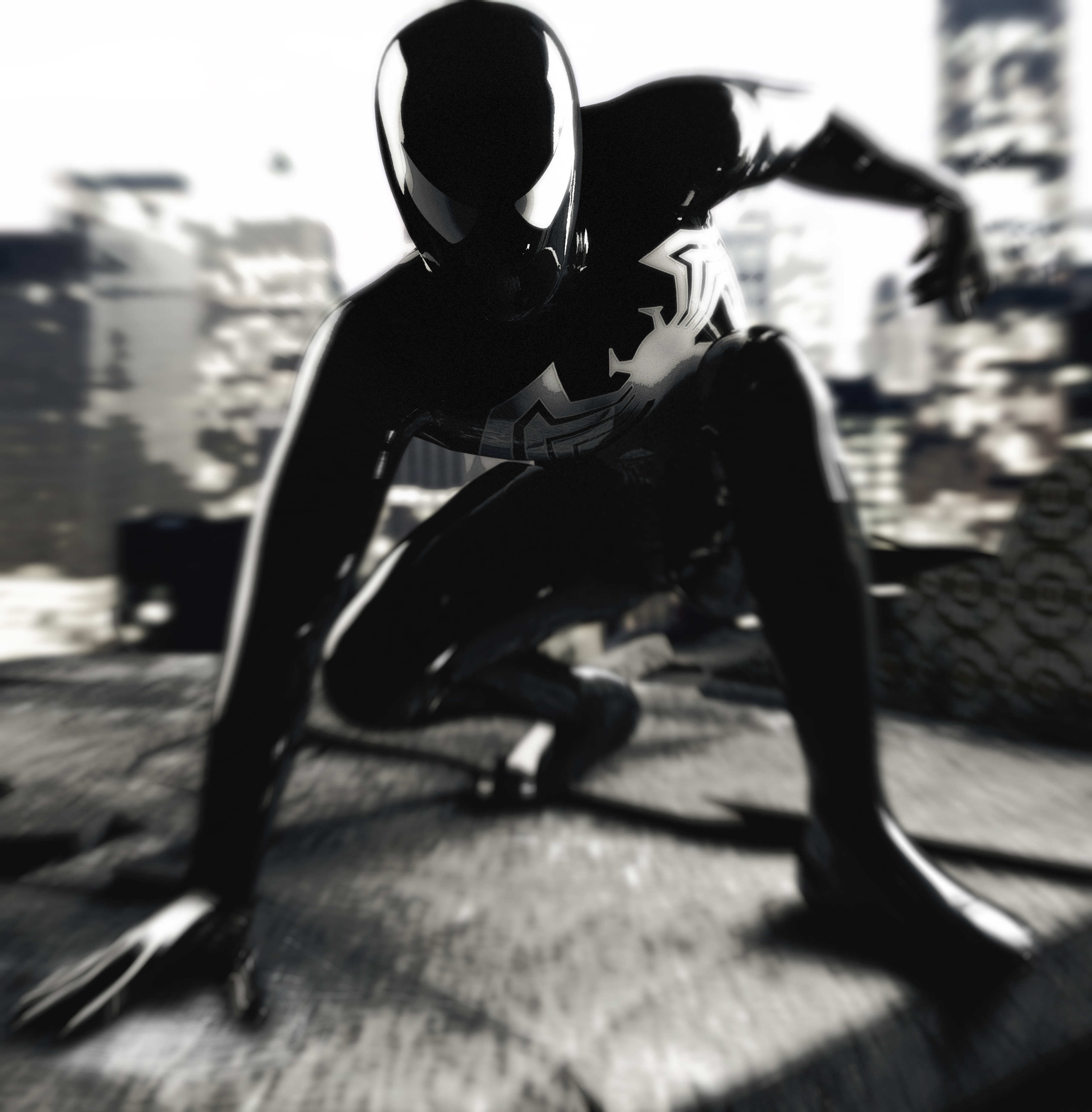 Black Suit Spider-Man by zosco on DeviantArt