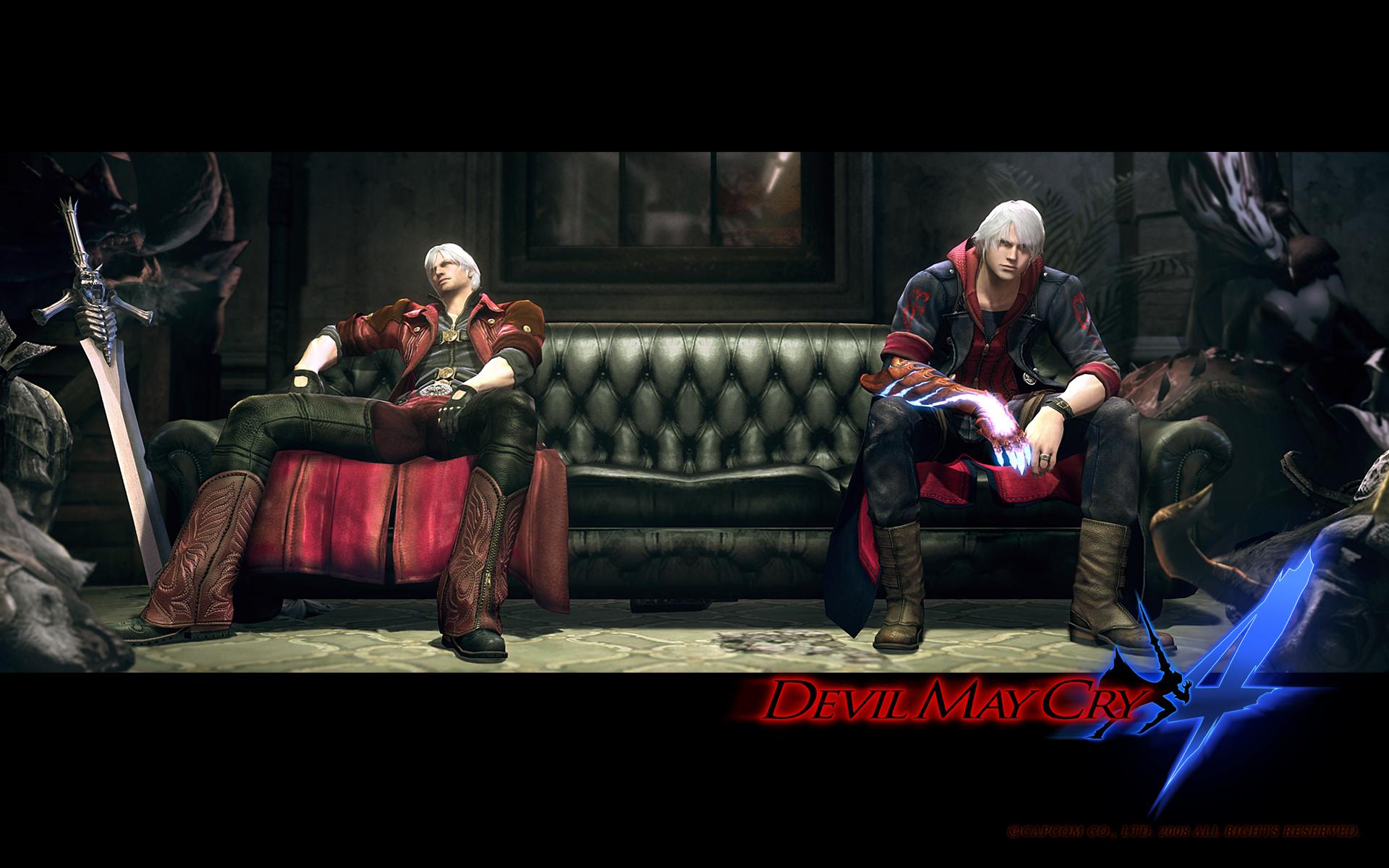 Devil May Cry 4 Dante and Nero Wallpaper | Customity