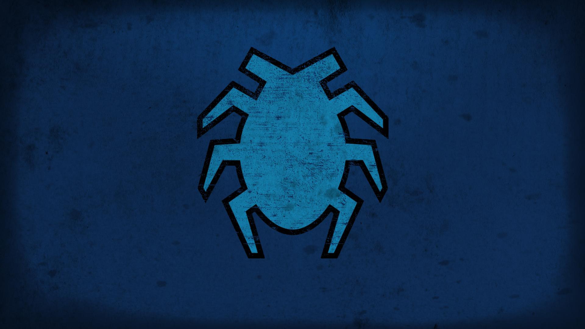 Awesome OC Blue Beetle wallpaper from / r / Comicwalls BlueBeetle