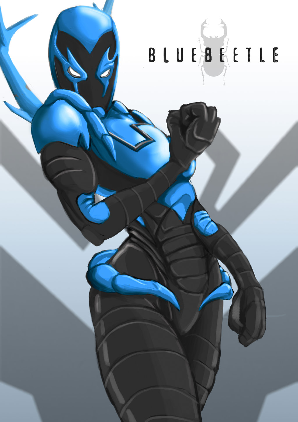 DC Comic's Blue Beetle (Female) by CT00i on DeviantArt