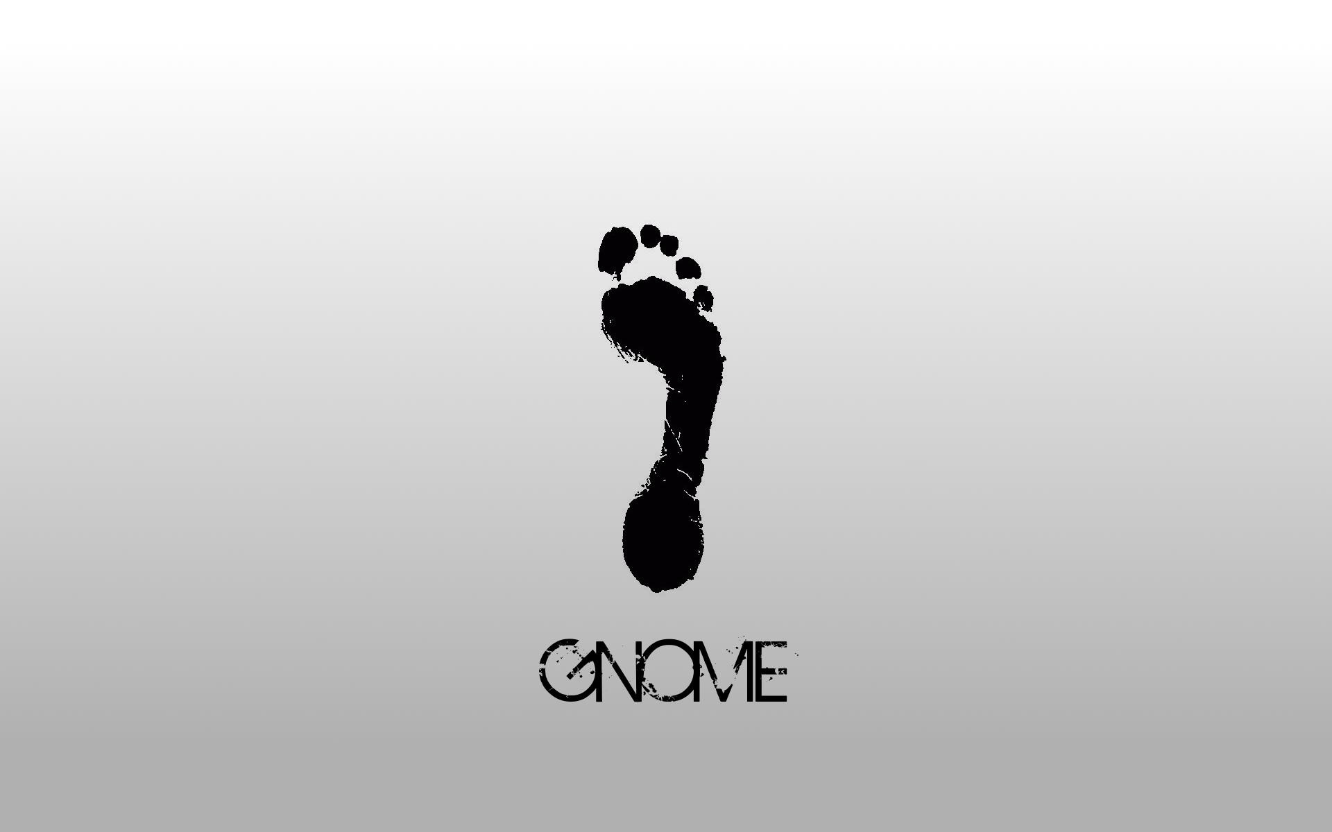Gnome Foot Wallpaper by BR-LIN on DeviantArt