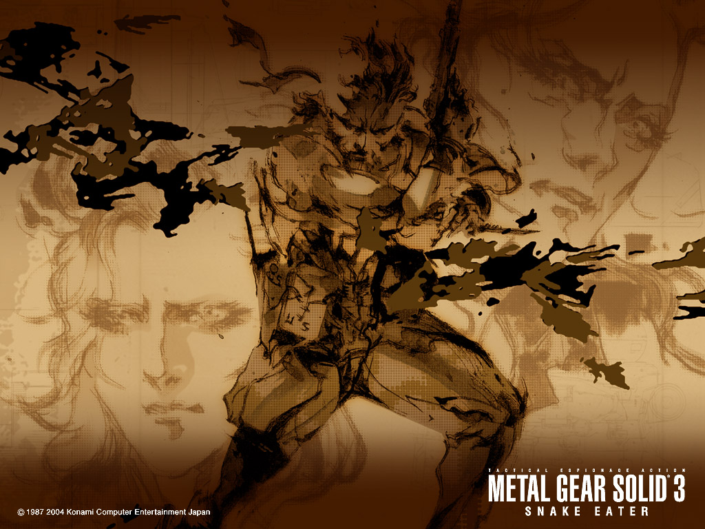 Wallpapers Snake Eater Metal Gear Solid System Fan Site De