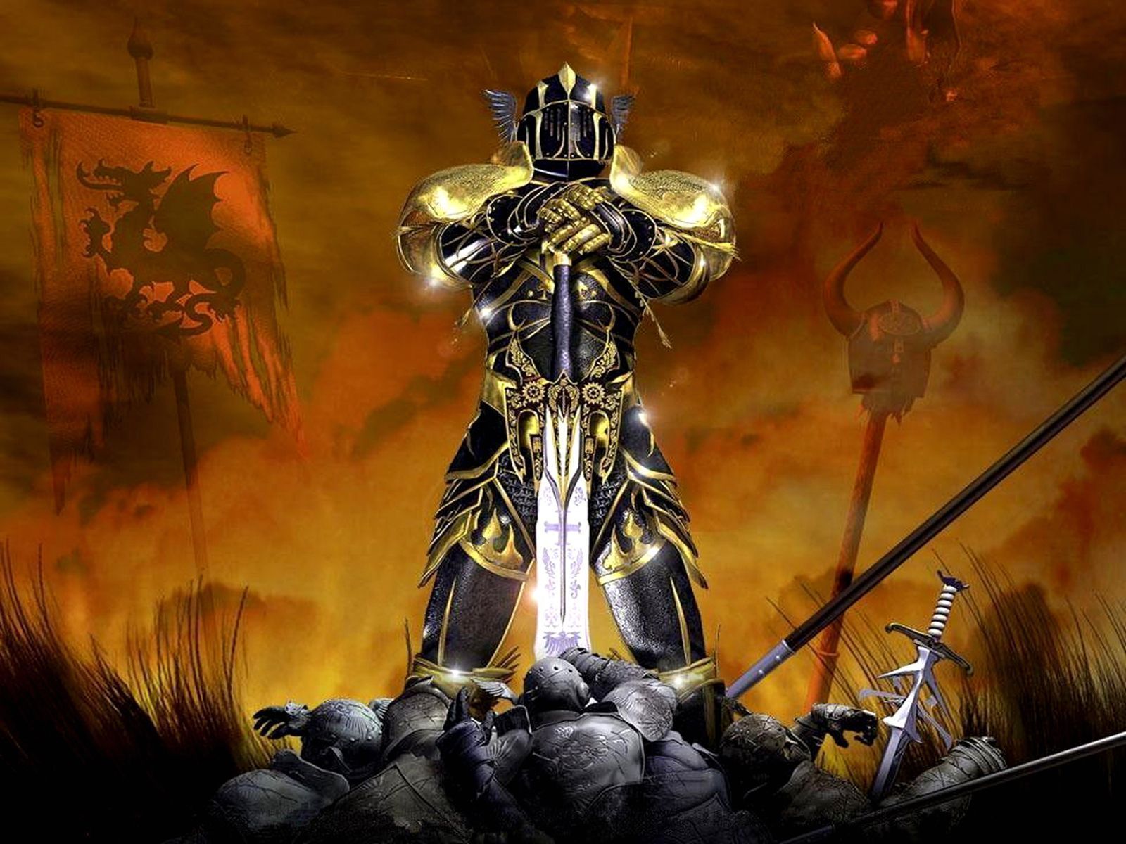 157 Knight HD Wallpapers Backgrounds - Wallpaper Abyss