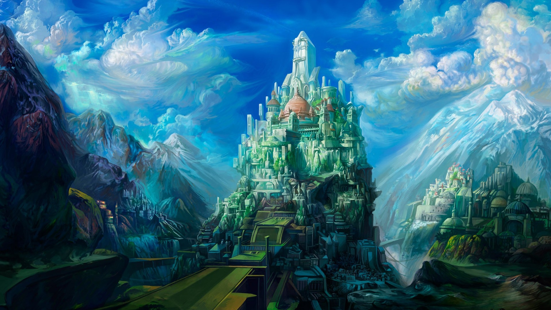 Fantasy Castle Wallpaper Wallpaper High Resolution