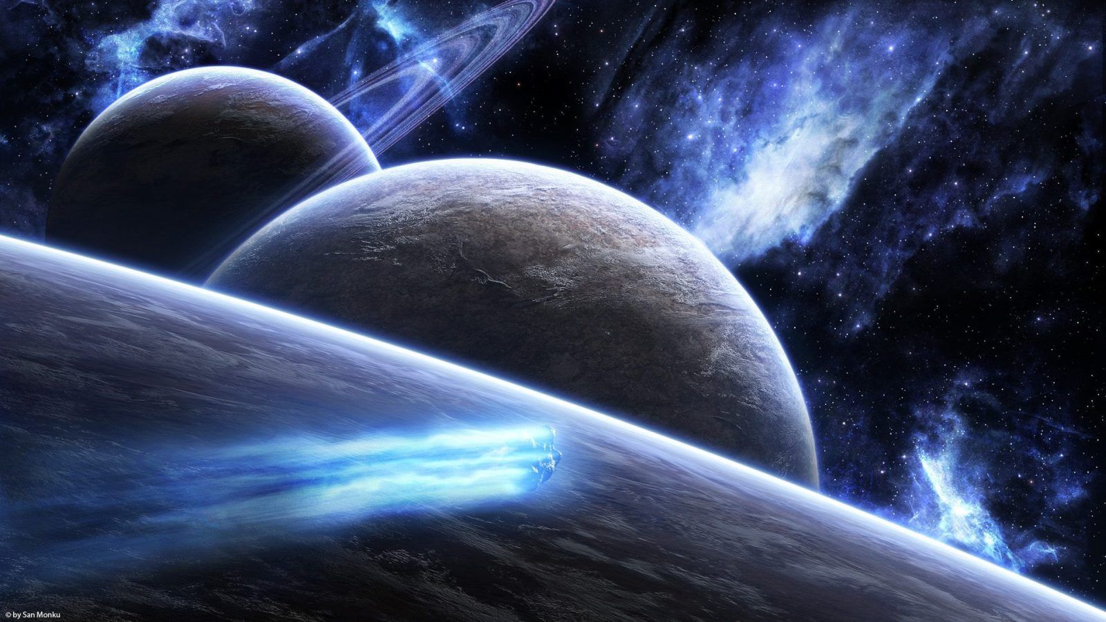 Space Fantasy Cool Wallpapers For Desktop In HD