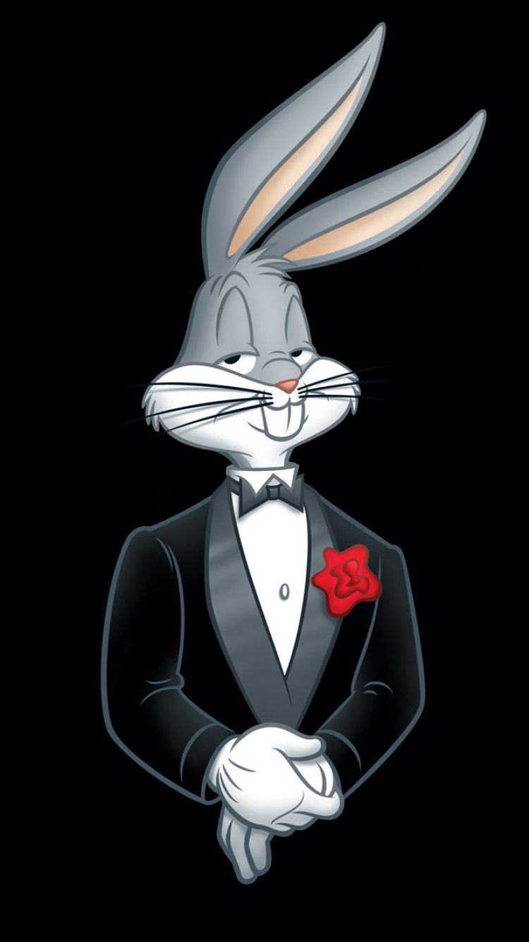 Download Wallpaper 750x1334 Looney tunes, Bugs bunny, Rabbit