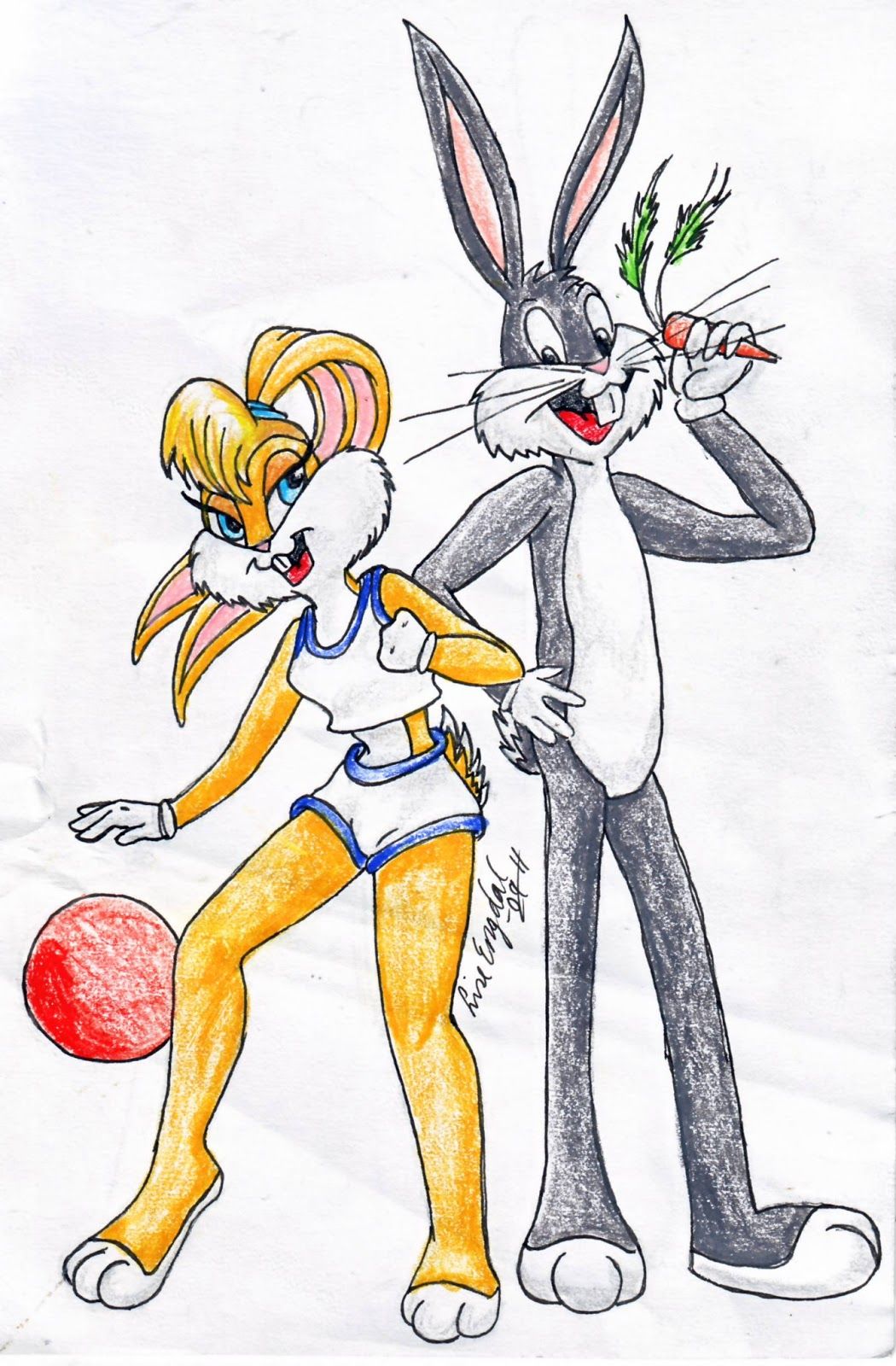 Lola and Bugs Bunny HD Image Wallpaper for iPhone - Cartoons ...