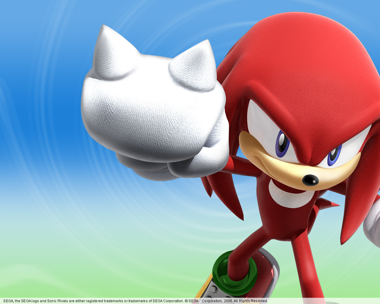Sonic Rivals Knuckles - Knuckles the Echidna Wallpaper 1870564