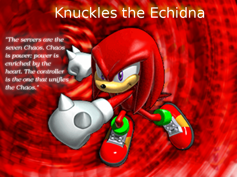 Knuckles The Echidna Wallpaper by SonicTheHedgehogBG on DeviantArt