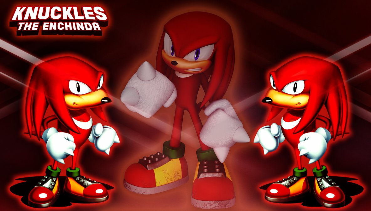 Knuckles the Echidna Wallpaper by iamthemanwithglasses on DeviantArt
