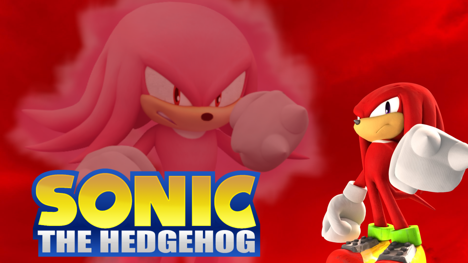 Knuckles The Echidna Wallpaper by: AxelG4m3r by AxelG4m3r on ...