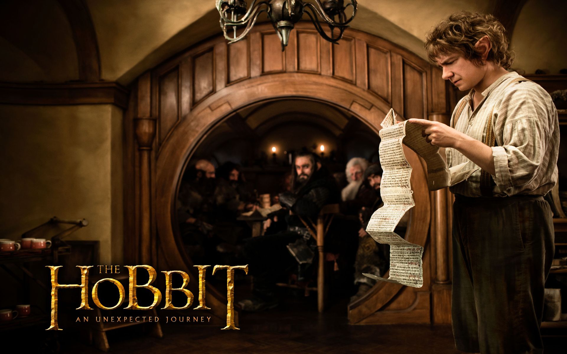 Bilbo Baggins in The Hobbit 2012 Wallpapers HD Backgrounds
