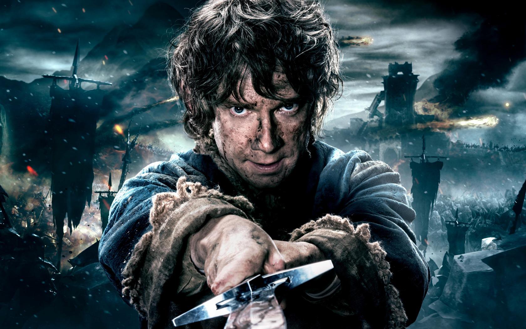 Gandalf Bilbo Baggins Hobbit 3 >> HD Wallpaper, get it now!