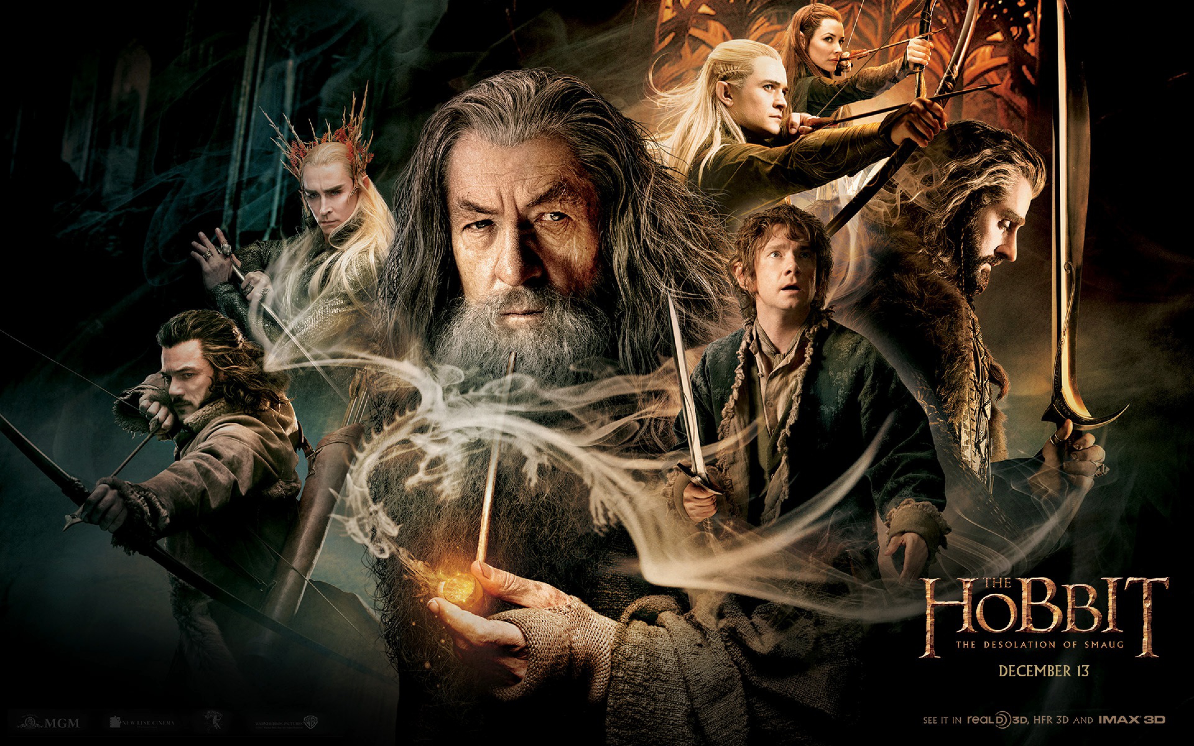 Download Wallpaper 3840x2400 The hobbit the desolation of smaug ...