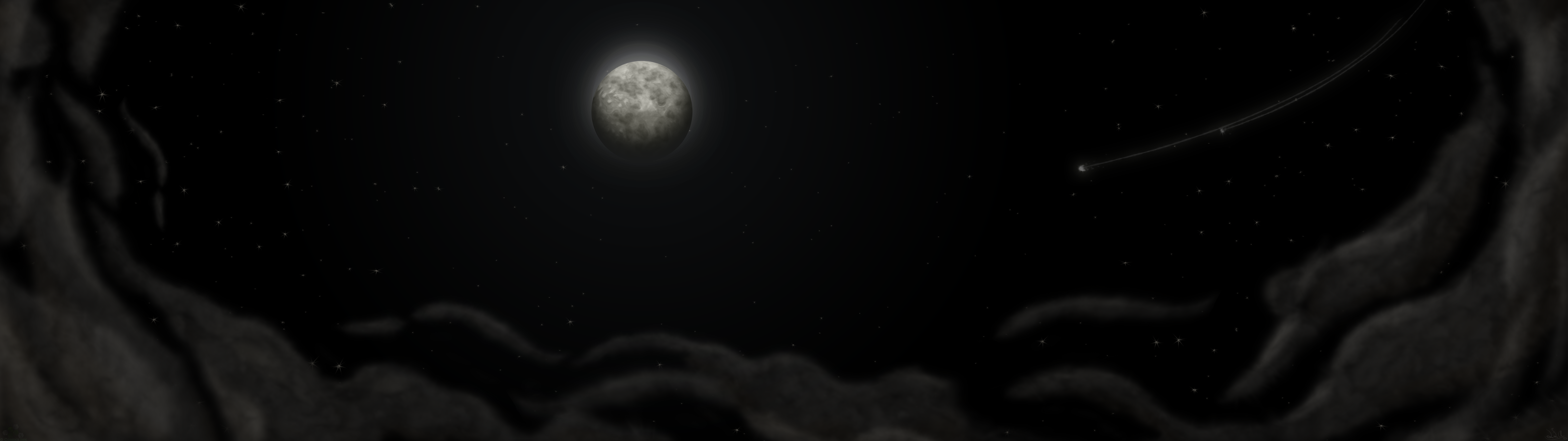 Moonlight [Dual 4K and 1080p 16:9 Wallpaper] by ComikzInk on ...