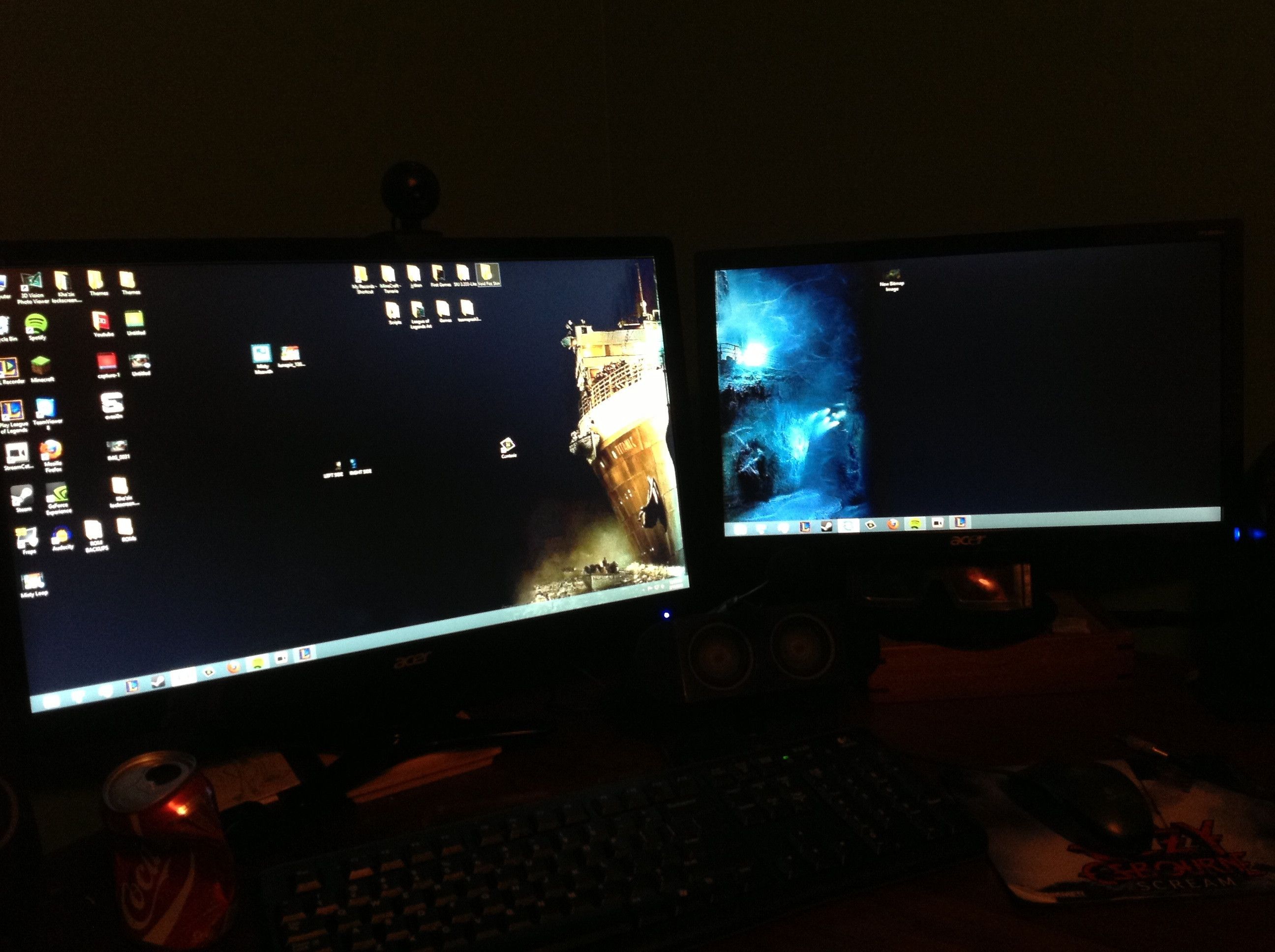 Titanic dual monitor wallpapers. My left monitor is not 1080P, so ...