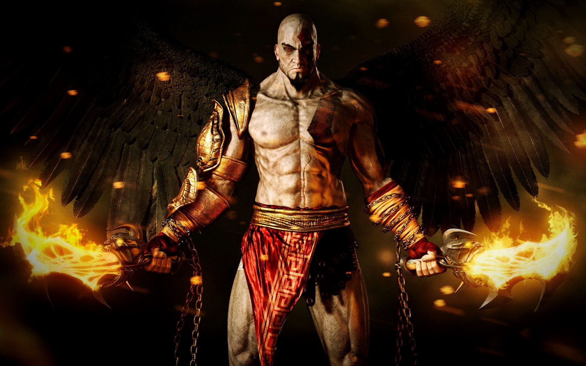 God of War Kratos HD Backgrounds