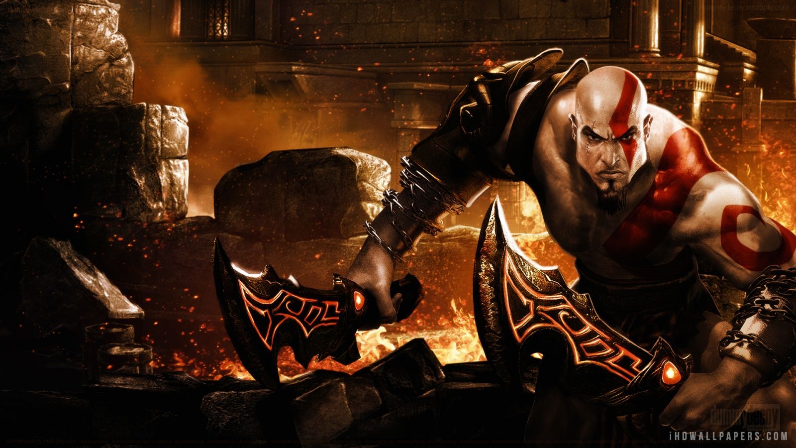 God of War Kratos HD Wallpaper - iHD Backgrounds