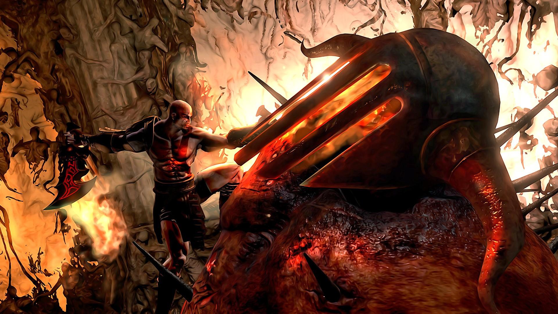 God of War Kratos HD Backgrounds