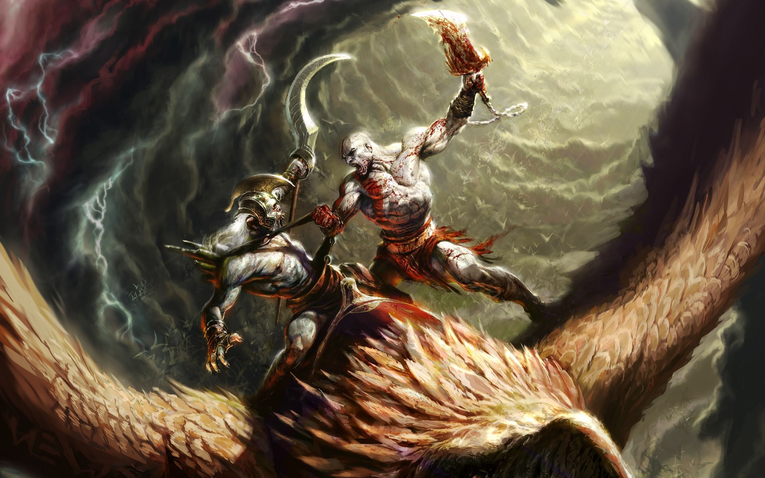 Kratos God Of War Wallpapers