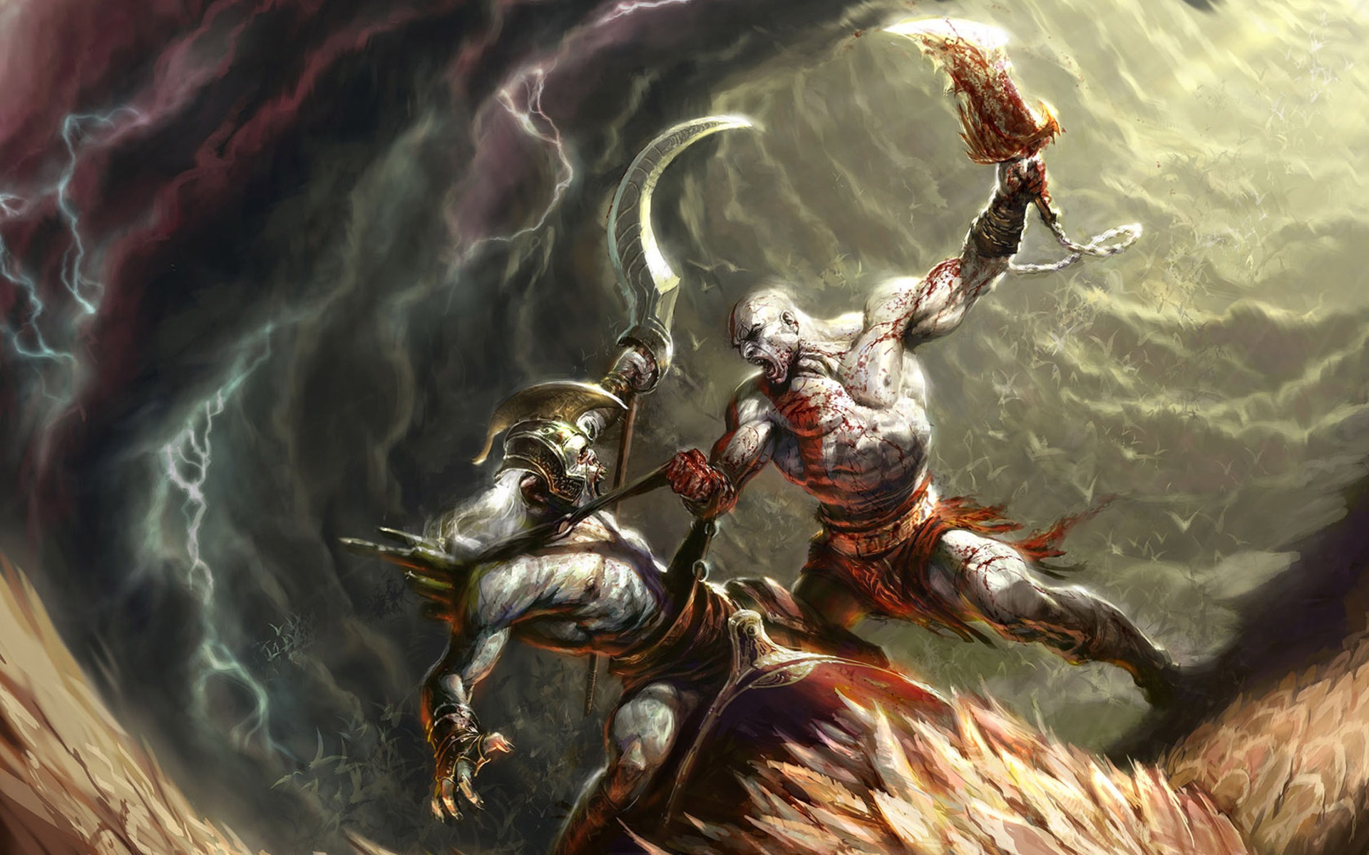 God Kratos War Video Customity Storage Image : Full HD desktop ...