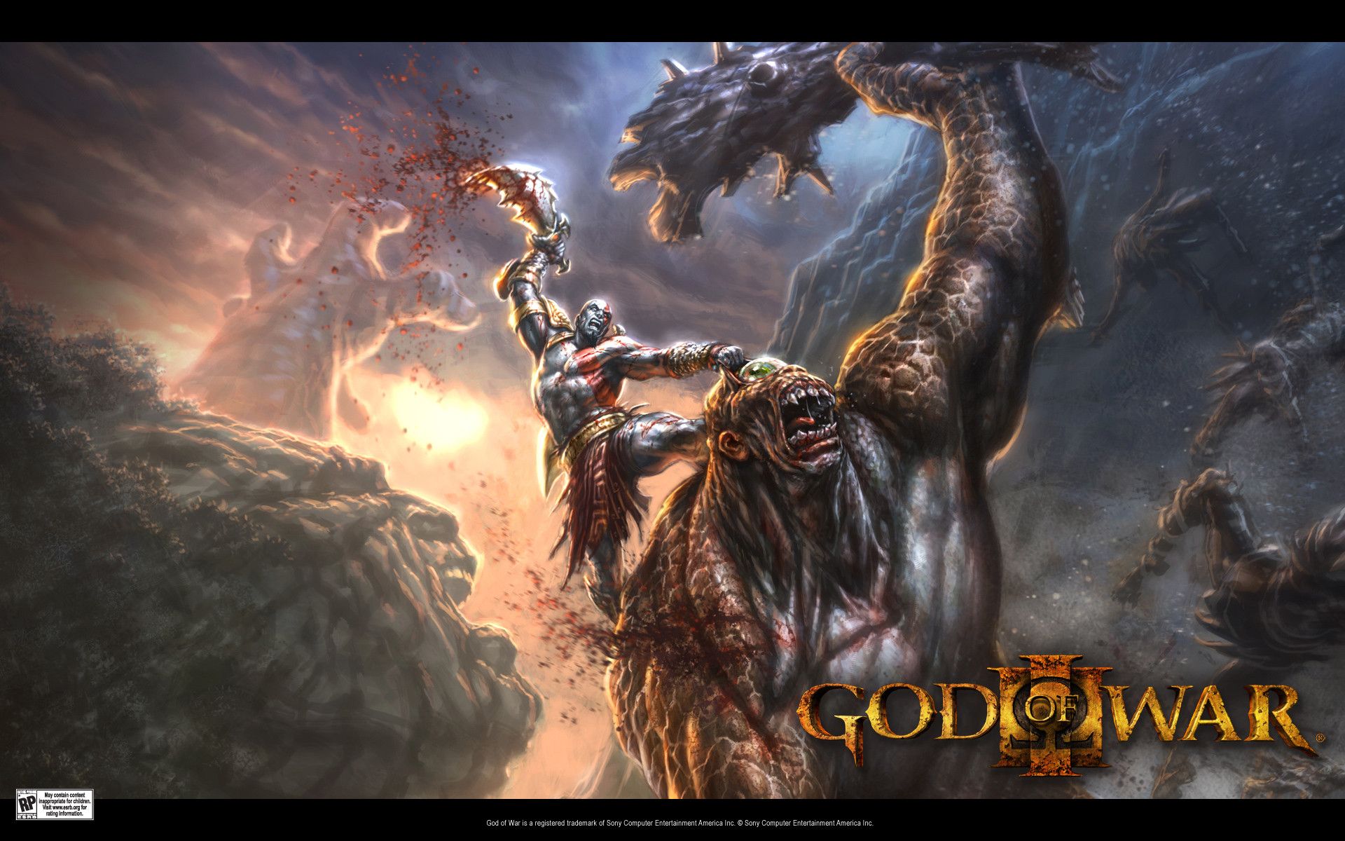 Wallpaper God Of War Hd