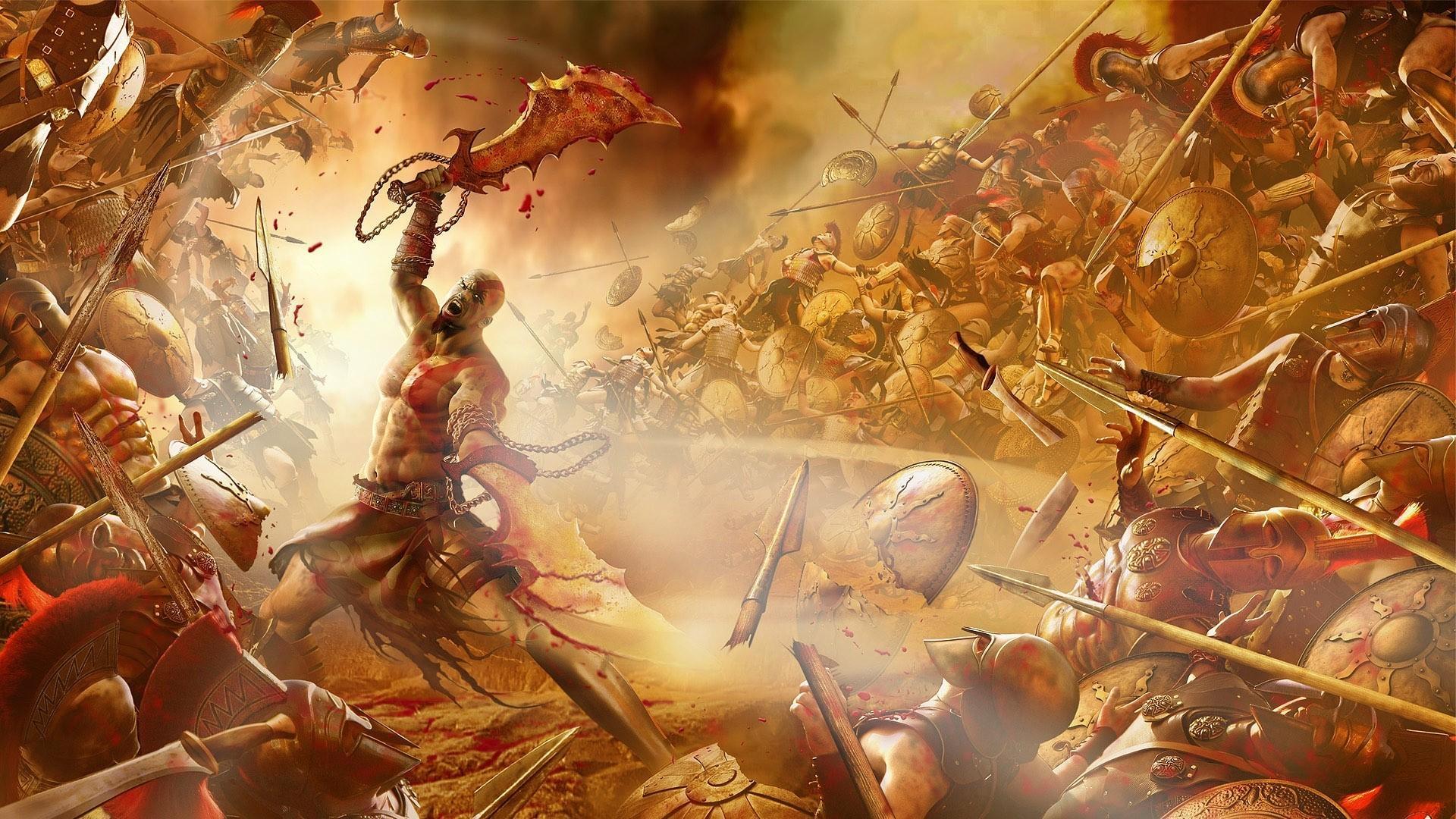 Games of God Kratos god of war Kratos War HD Wallpapers, Desktop ...