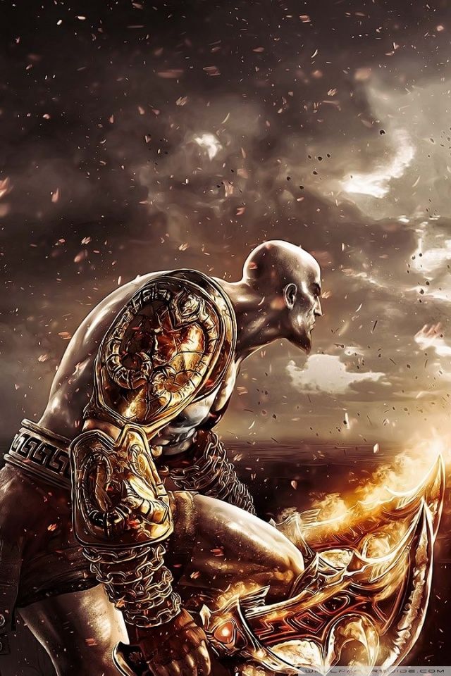 God Of War Kratos HD desktop wallpaper : Widescreen : High Definition