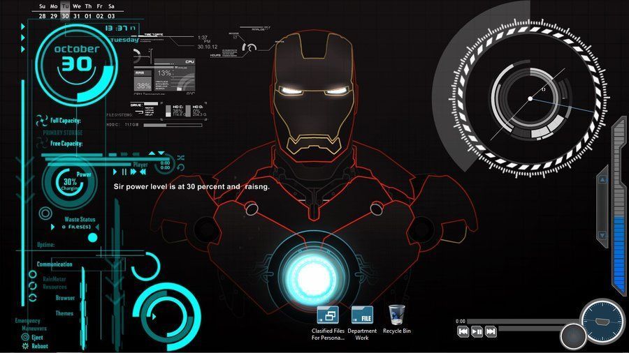 Gallery for - iron man computer backgrounds