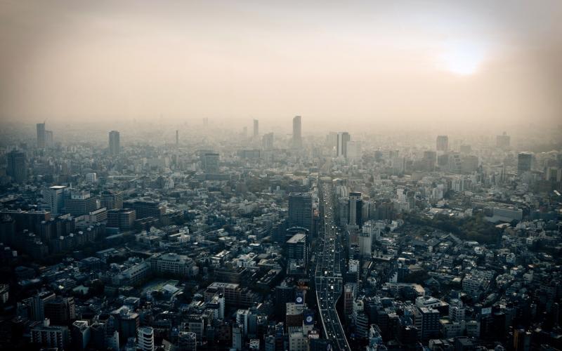 Tokyo, Japan, City, Cityscape, Smog, Road wallpaper,tokyo HD ...
