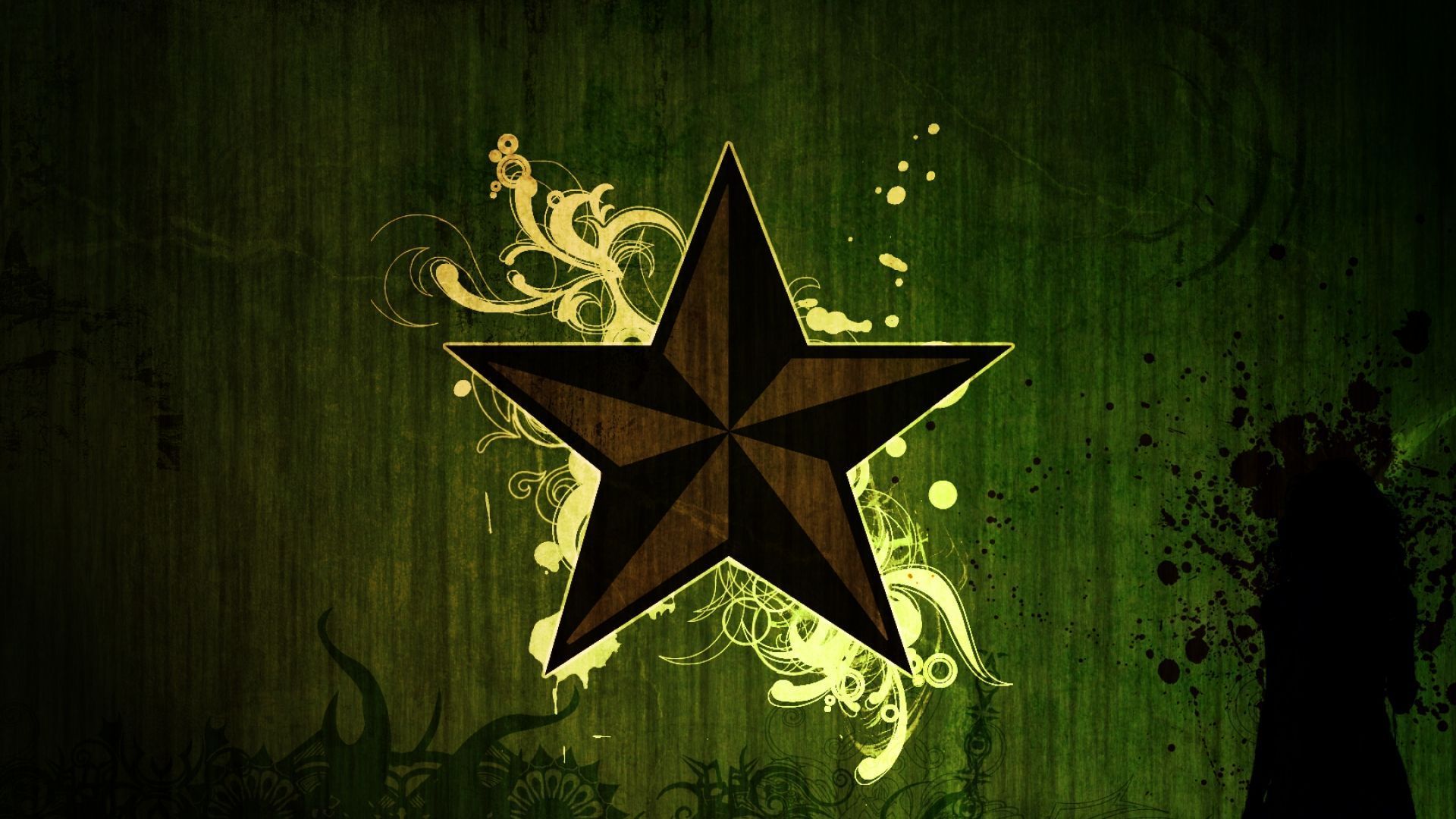 Grunge star wallpaper - HD Backgrounds