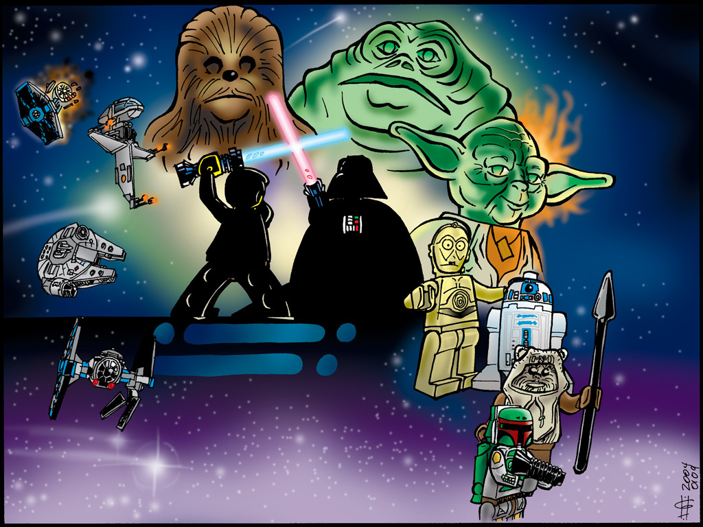 My Free Wallpapers - Star Wars Wallpaper : Lego Star Wars - Return ...