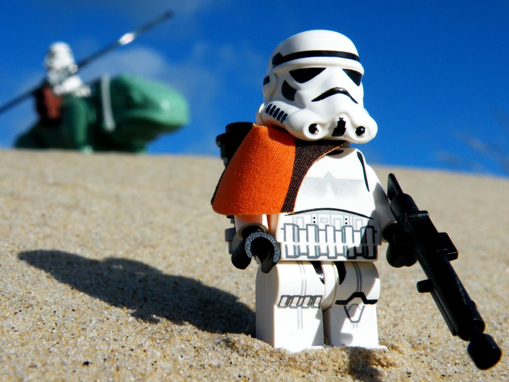 My Free Wallpapers - Star Wars Wallpaper : Sandtrooper - LEGO