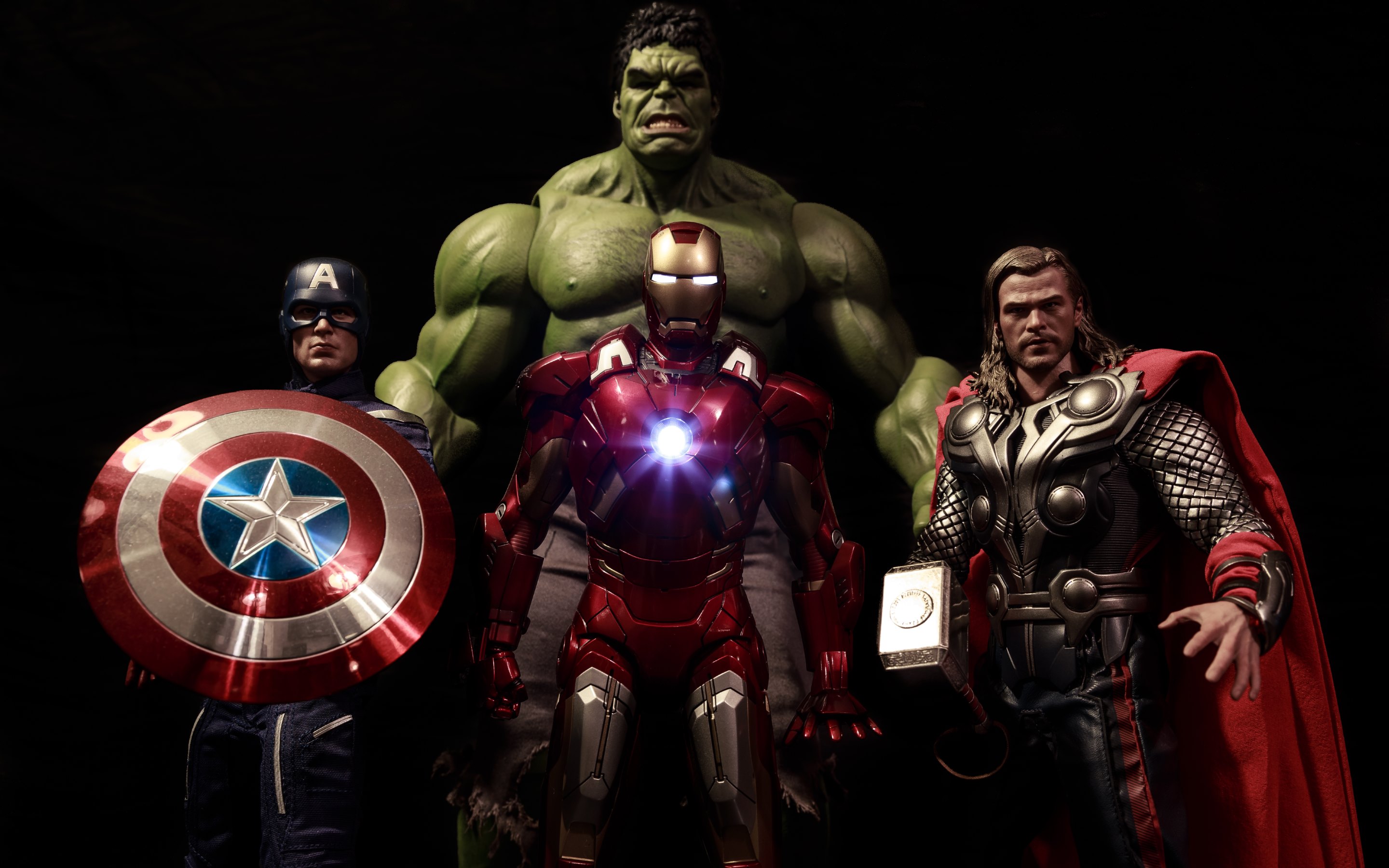 Iron Man, Wolverine, Captain America & Hulk HD Wallpapers. 4K ...